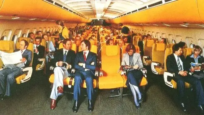 Airbus A300B1 interior