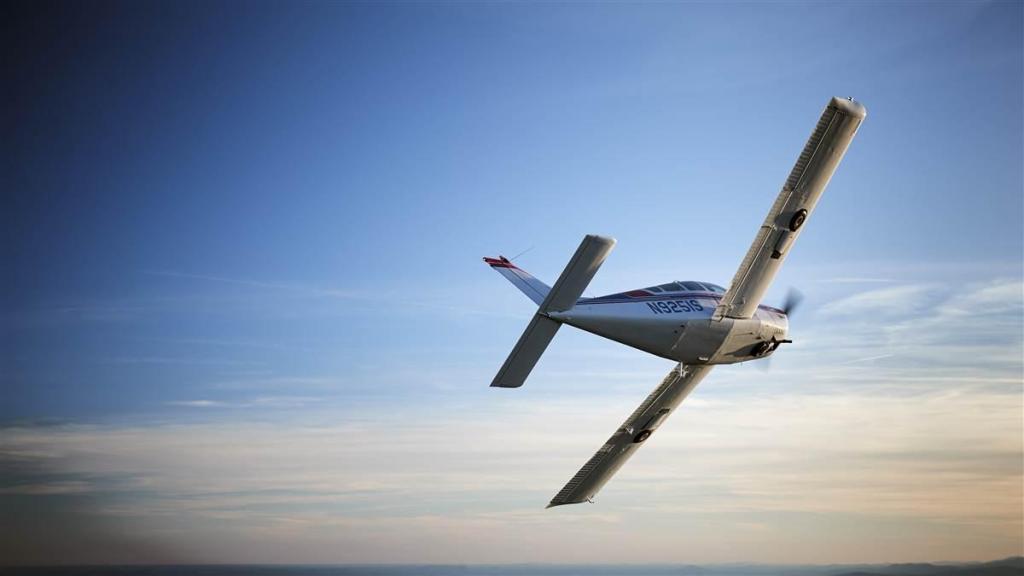 Turning using flight instruments